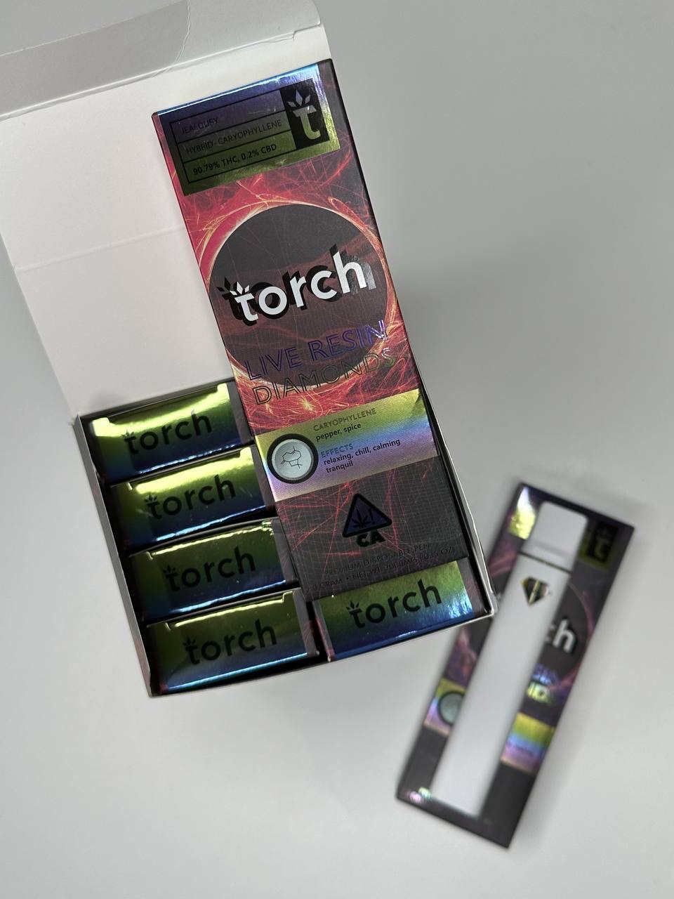 Torch Diamond Live Resin Disposable Vape The Warehouse La 8689